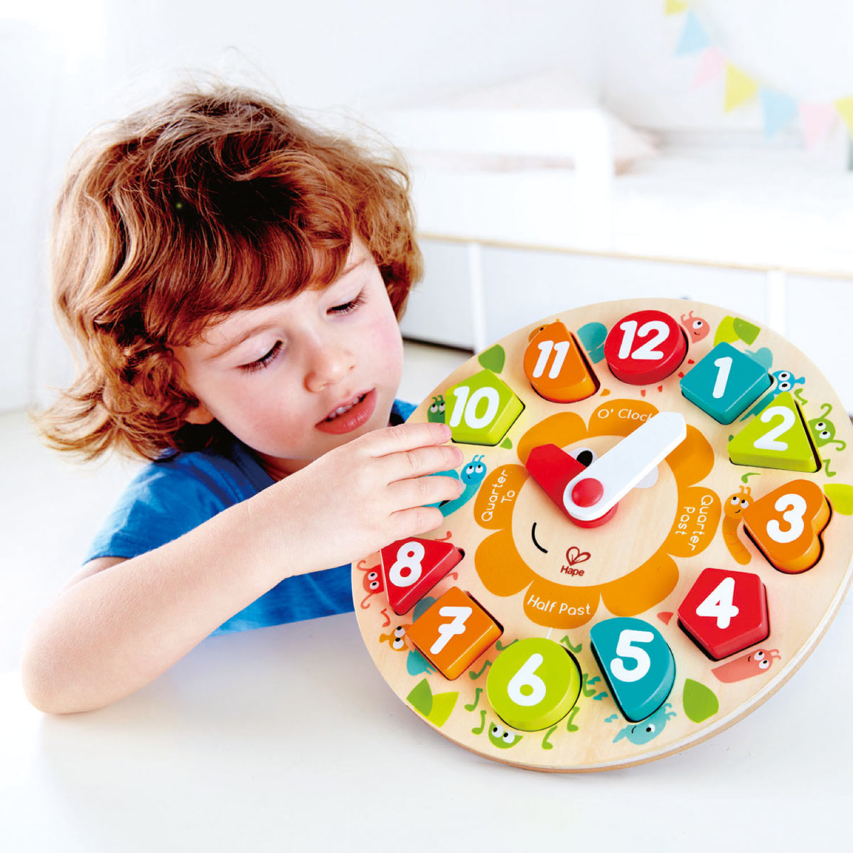 Hape Chunky Clock Wooden Puzzle