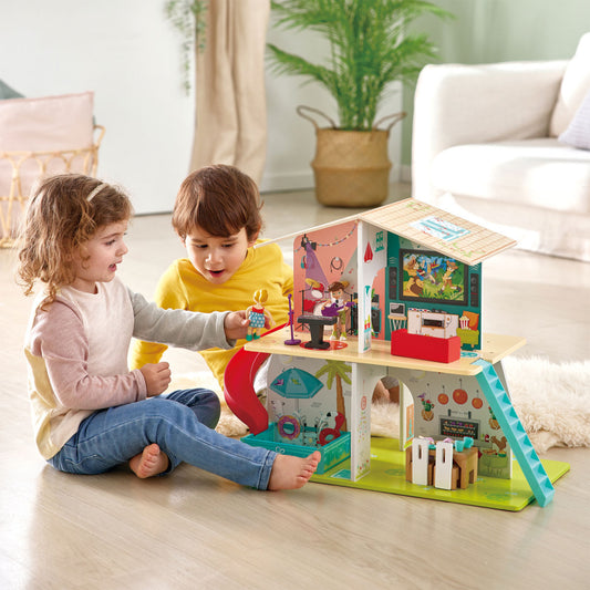 Hape Rock & Slide House with Sound Effects