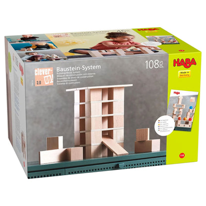 Haba Baustein Clever Up! Block System 3.0 - 108 Pieces