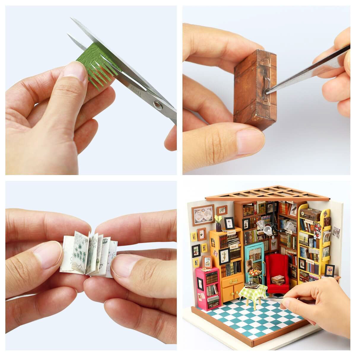 DIY Miniature House - Sam’s Study