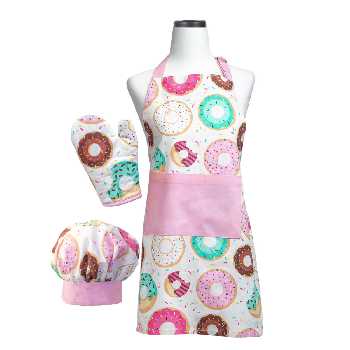 Donut Shoppe Deluxe Youth Apron Boxed Set from Handstand Kitchen
