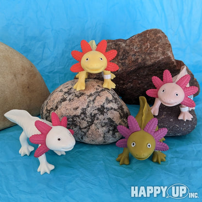 Happy Axolotls from Archie McPhee