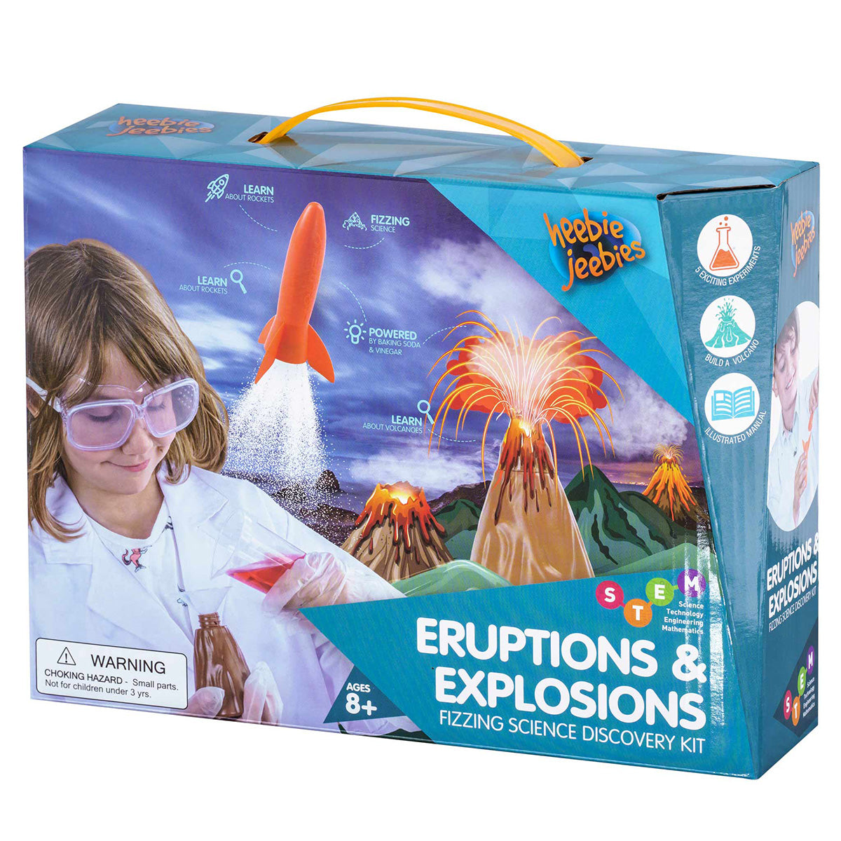 Eruptions & Explosions Science Kit from Heebie Jeebies