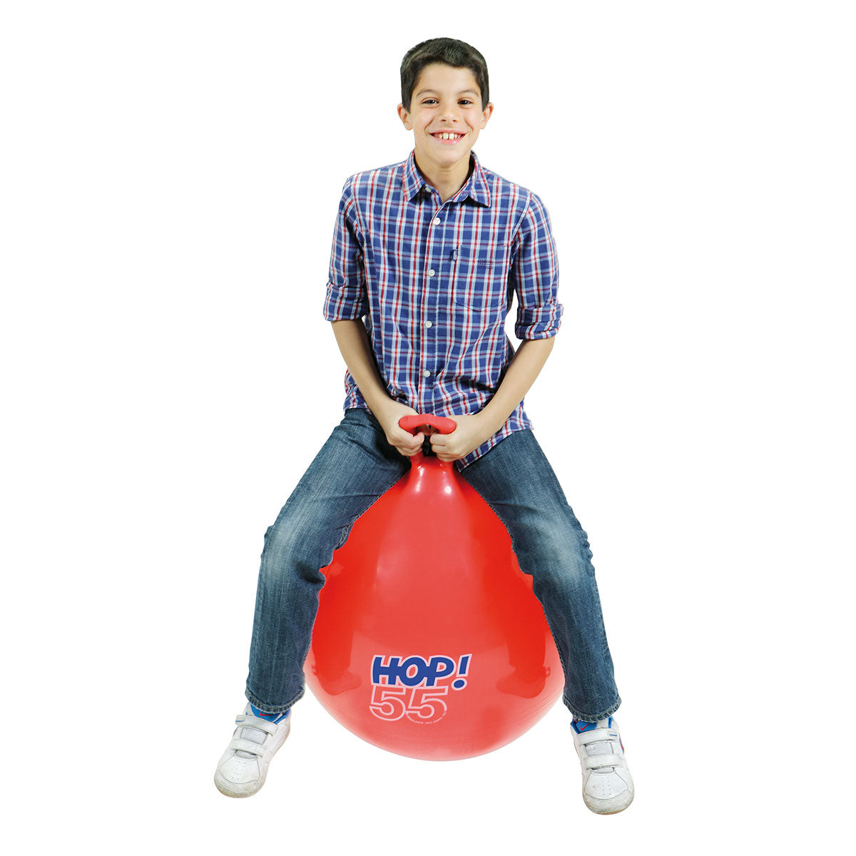 Red Gymnic Hop Ball 55