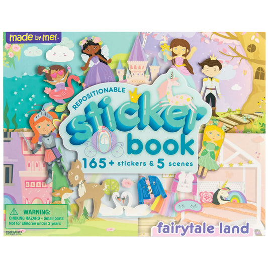Made By Me Sticker Book Playset - Fairytale Land