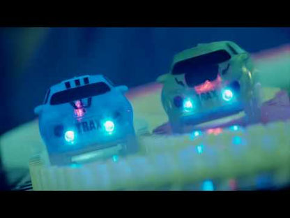 Neon Glow Twister Tracks With Car