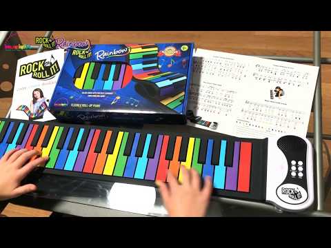 Rock N Roll It Rainbow Piano – Happy Up Inc Toys & Games