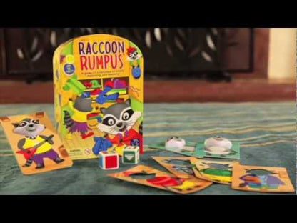 Raccoon Rumpus Color Matching Game