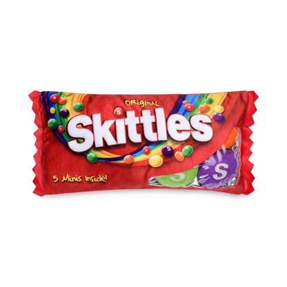 Skittles Candy Package Fleece Plush Pillow