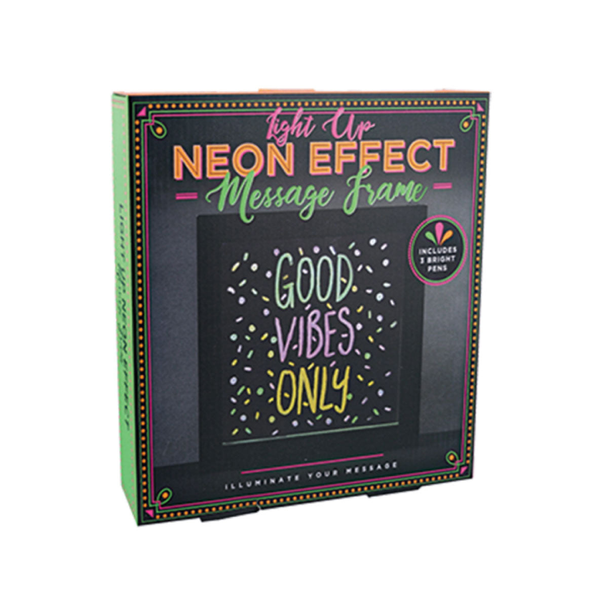 Light Up Neon Effect Message Frame from iScream