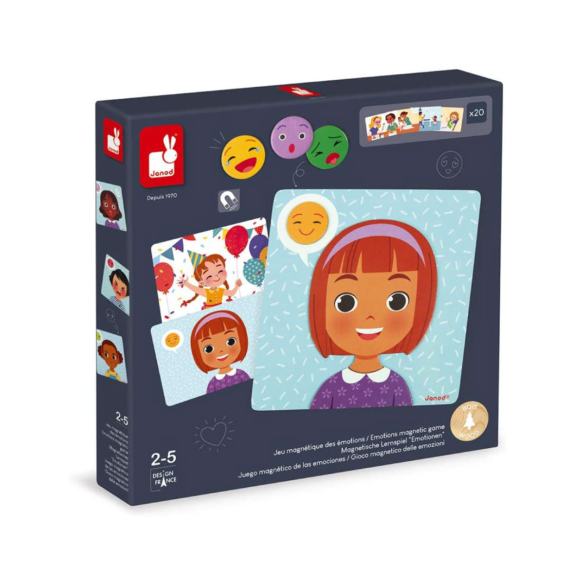 Janod Emotions Magnetic Playset
