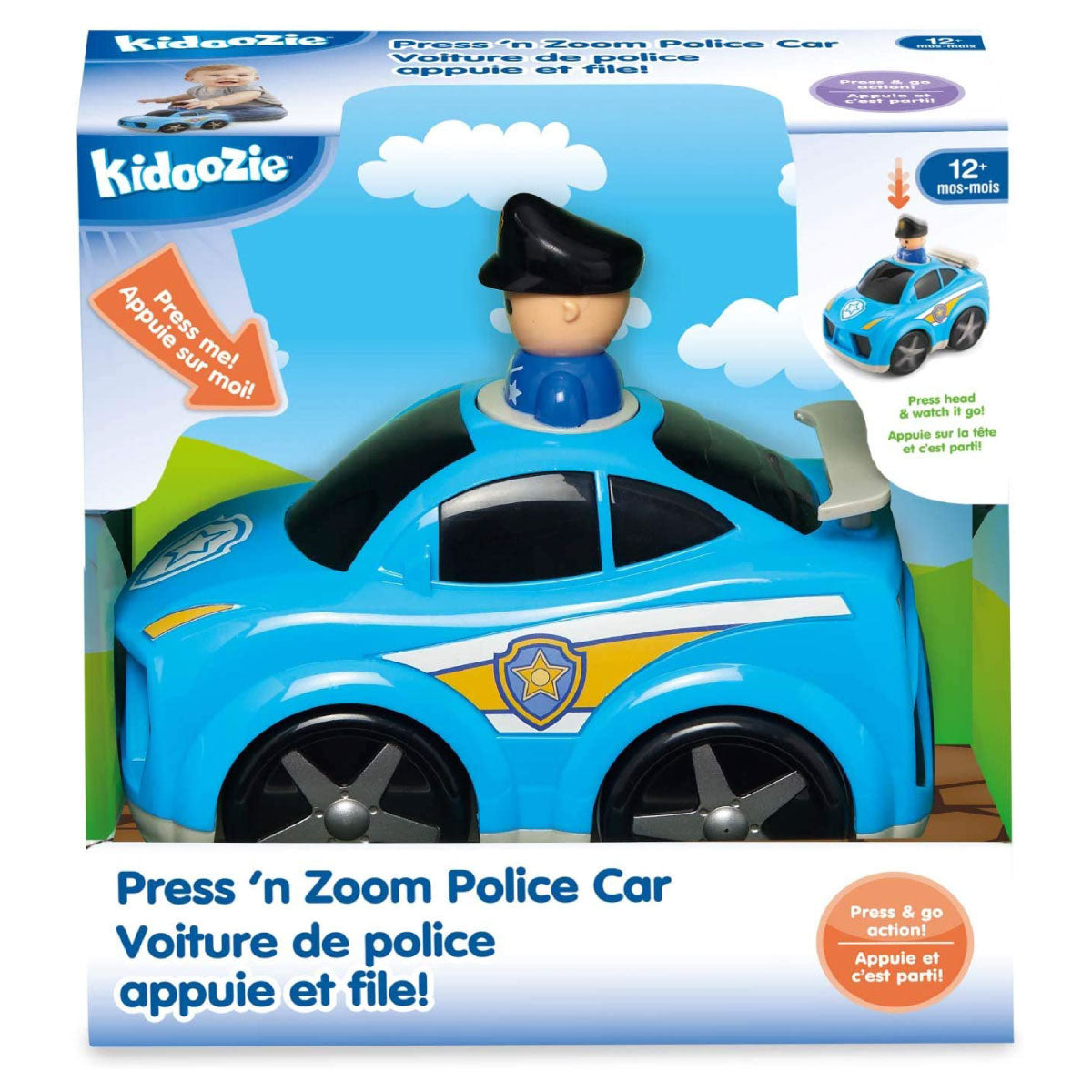 Press n’ Zoom Police Car from Kidoozie