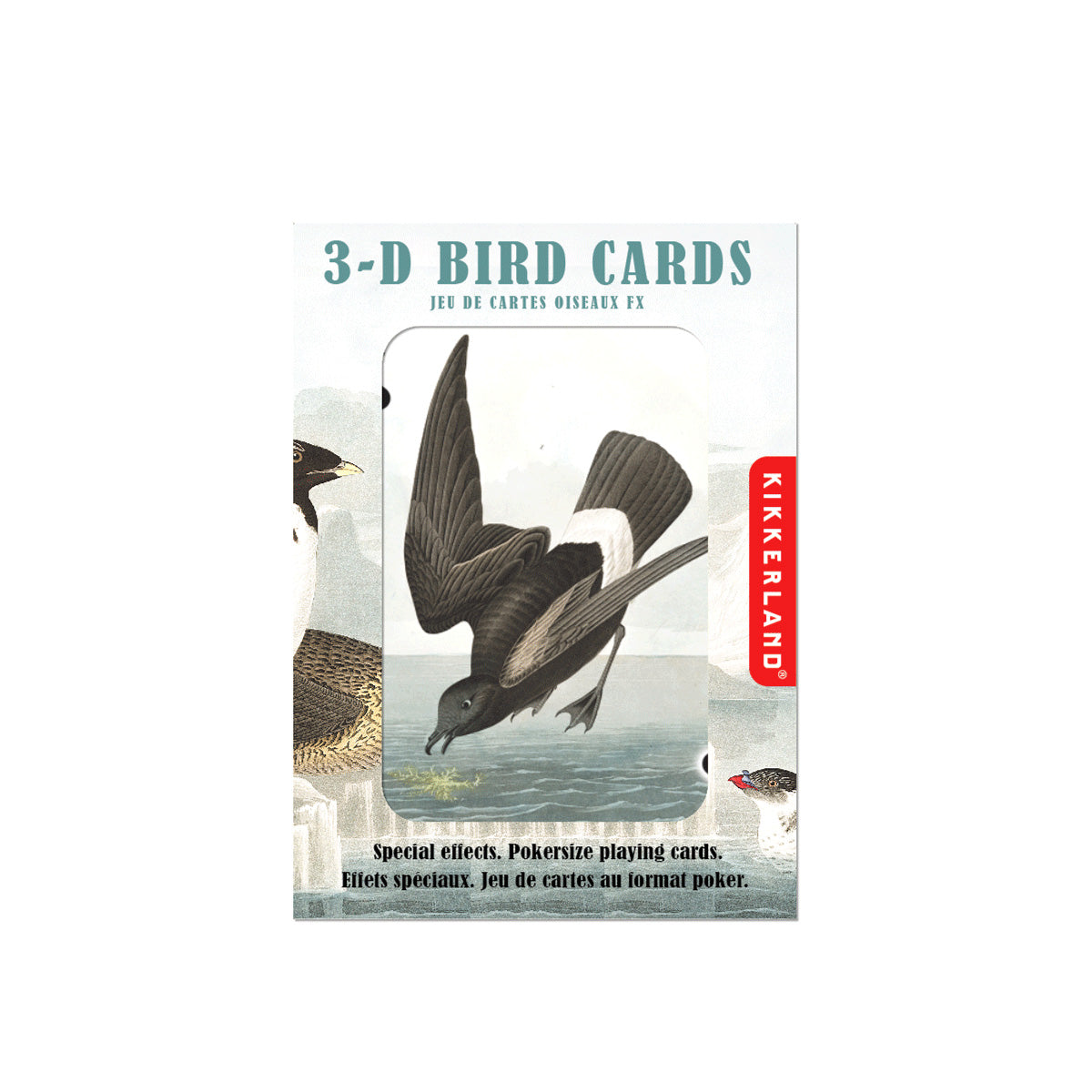 Birds 3D Lenticular Playing Cards from Kikkerland