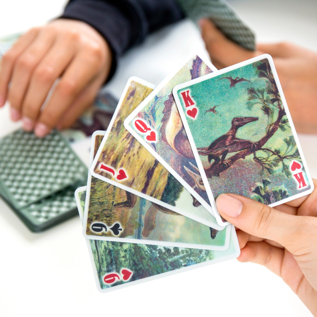 Dinosaurs 3D Lenticular Playing Cards from Kikkerland
