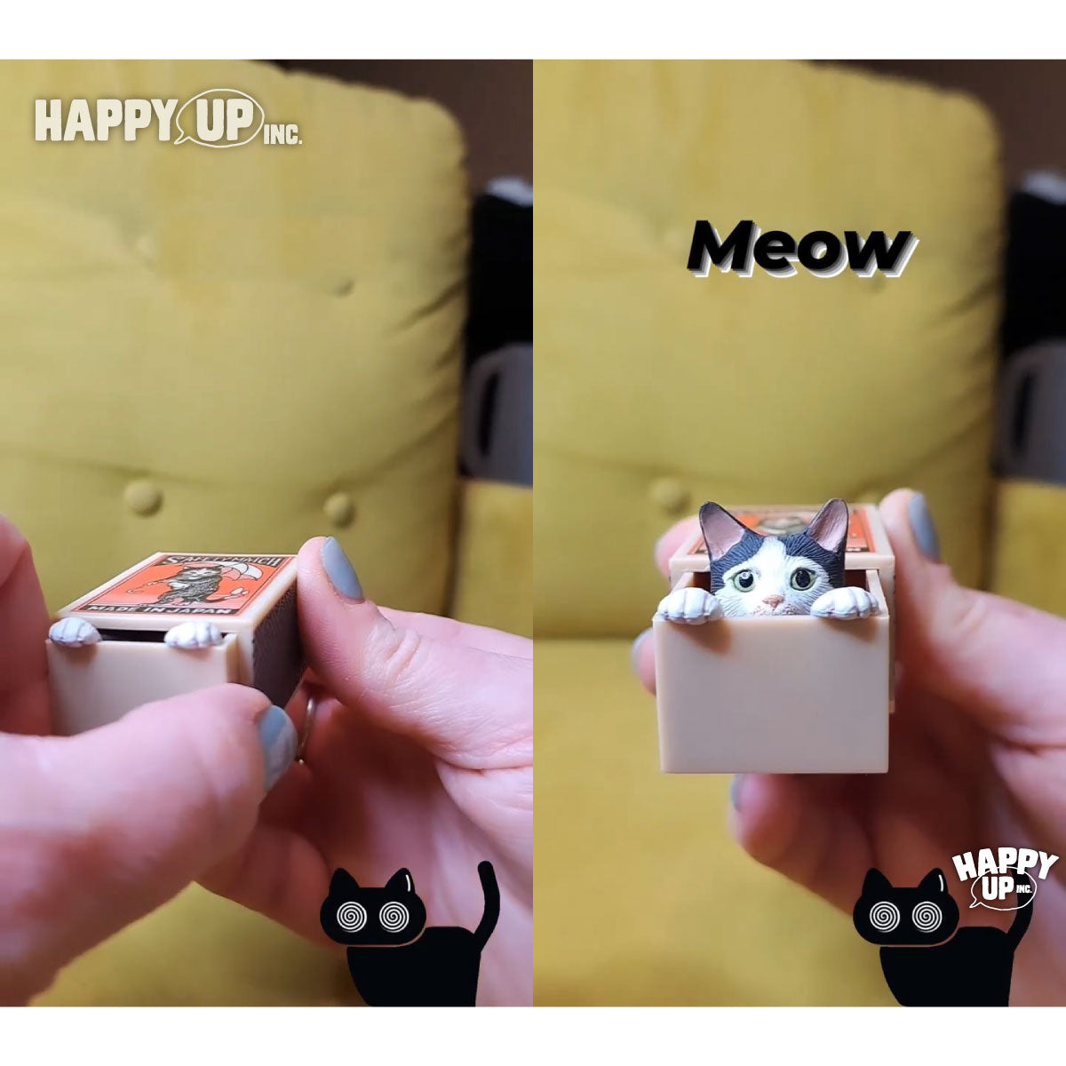 Kitan Club Cat Peek Matchbox Blind Box