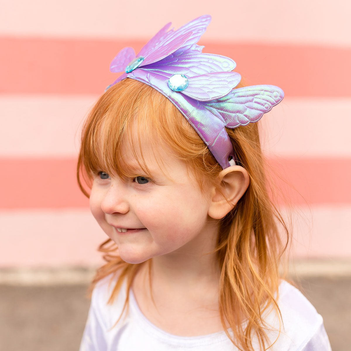 Lilac Butterfly Soft Crown from Little Adventures