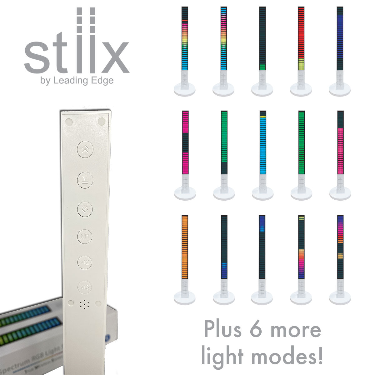 Stiix Spectrum RGB Light Speakers from Leading Edge