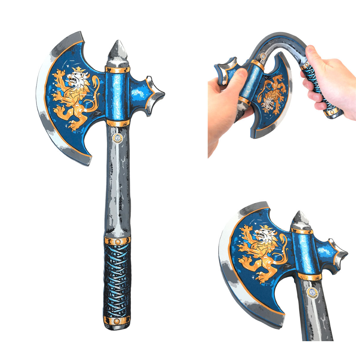 Noble Knight Blue Axe from Liontouch