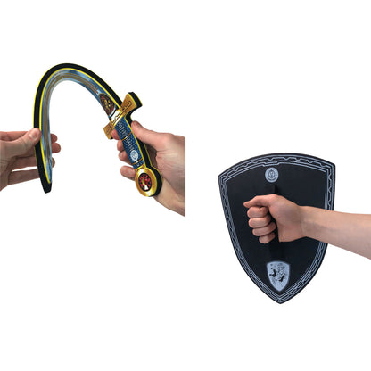Liontouch Golden Knight Sword and Shield Set