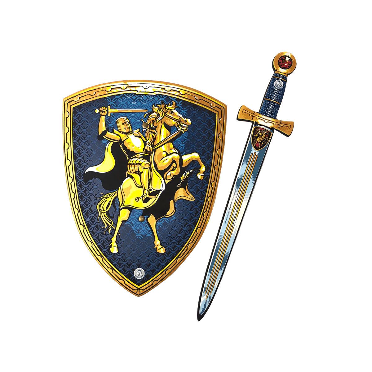 Liontouch Golden Knight Sword and Shield Set