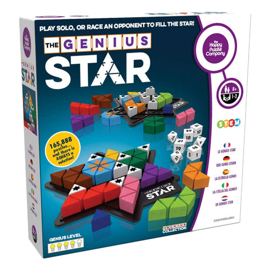 Genius Star Logic Puzzle Game from The Happy Puzzle Co