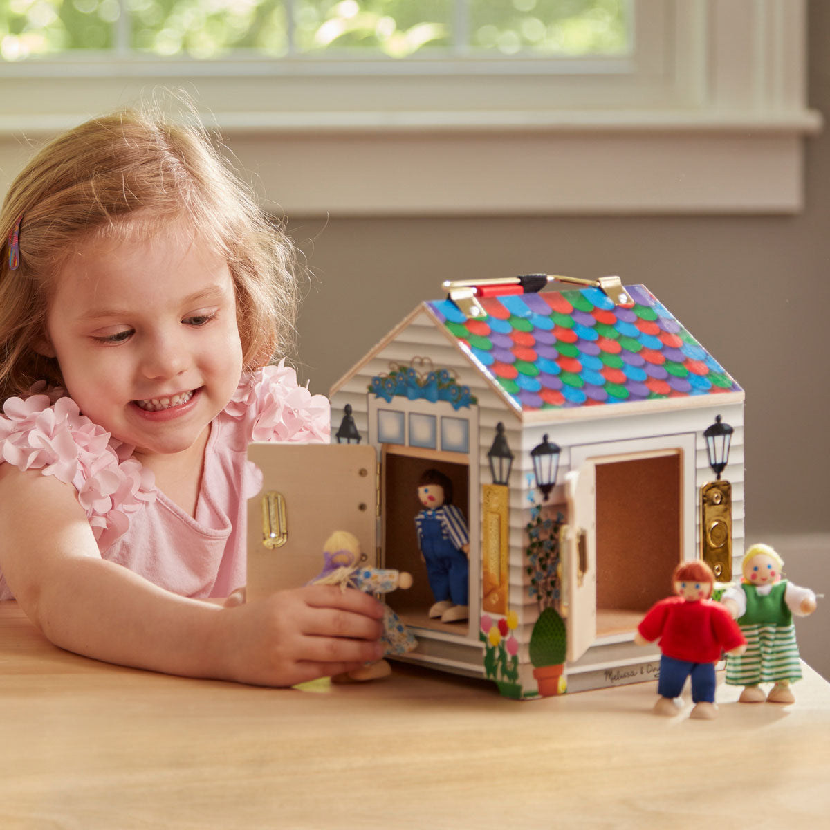 Wooden Doorbell House