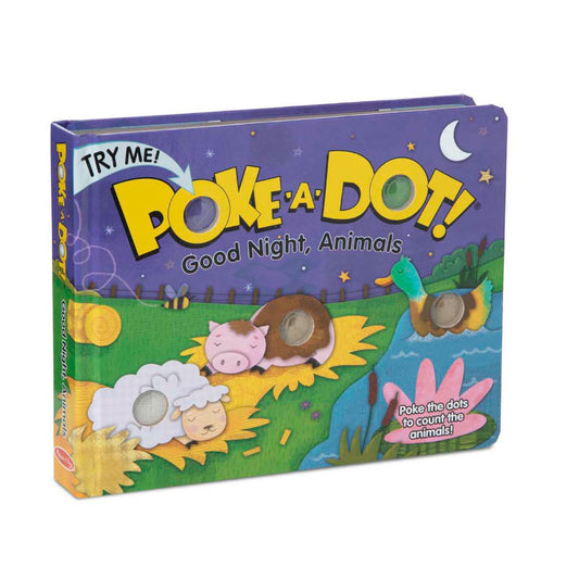PokeADot Book - Good Night, Animals