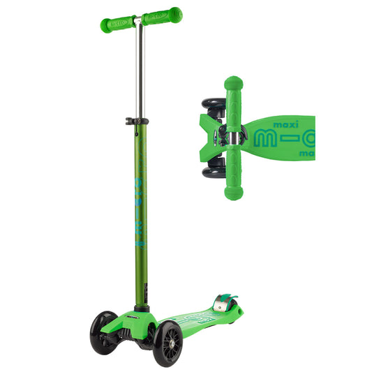 Maxi Deluxe Scooter - Green - from Micro Kickboard