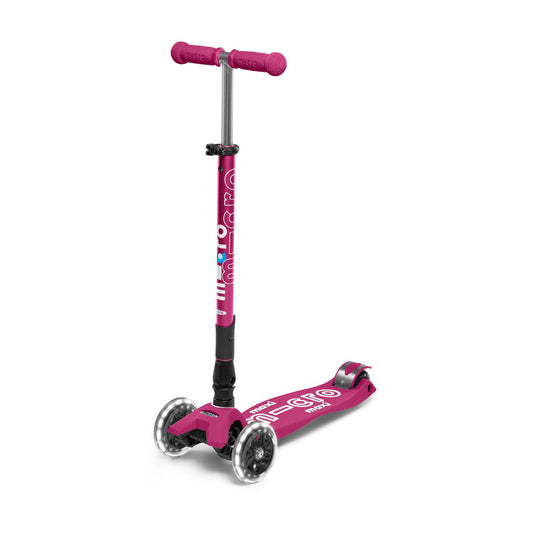 Maxi Deluxe Foldable LED Wheels - Berry Red