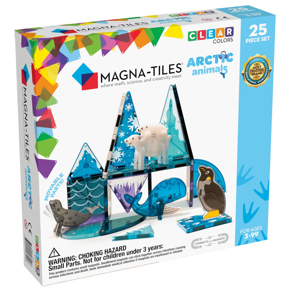 Magna-Tiles Animals - Arctic 25 Piece Set