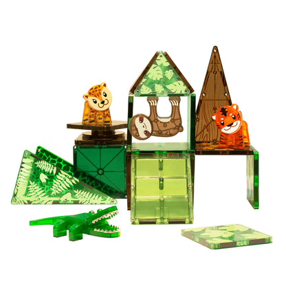 Magna-Tiles Animals - Jungle 25 Piece Set
