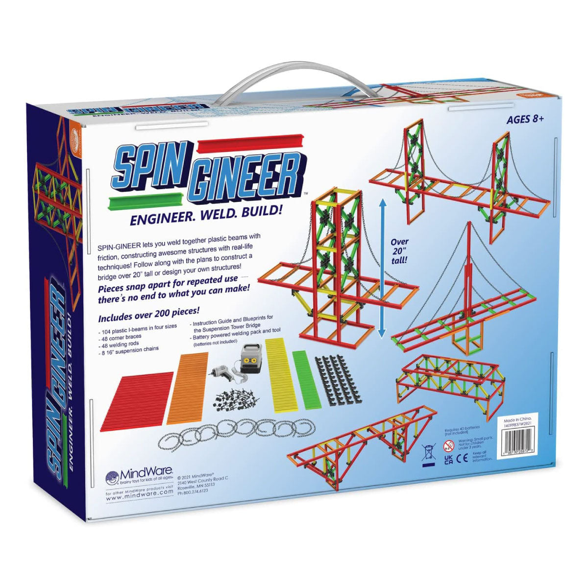 Spin-Gineer STEM Building Set from Mindware