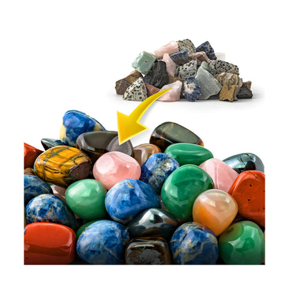 National Geographic Rock Tumbler Explorer Series rough rocks to polished gems