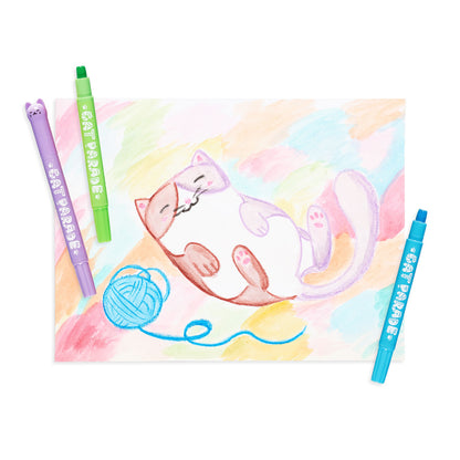 Cat Parade Watercolor Gel Crayons