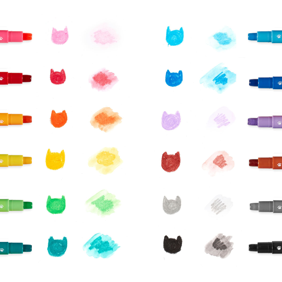 Cat Parade Watercolor Gel Crayons