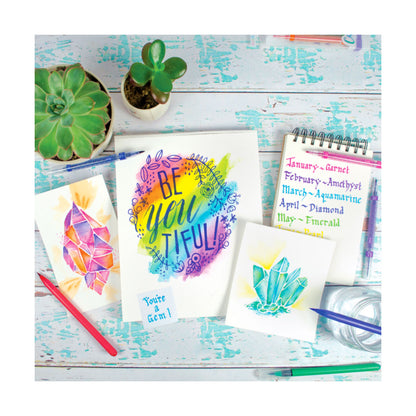 Chroma Blends Watercolor Brush Markers from Ooly