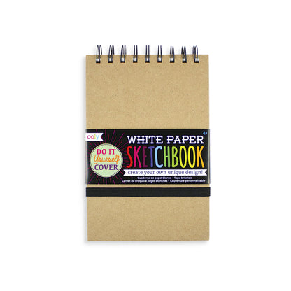 DIY Cover Sketchbook White Paper from Ooly 5x7