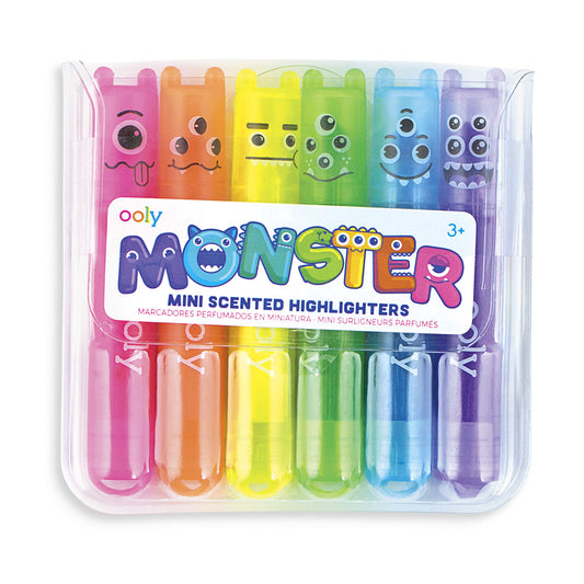 Monster Mini Scented Highlighter Markers
