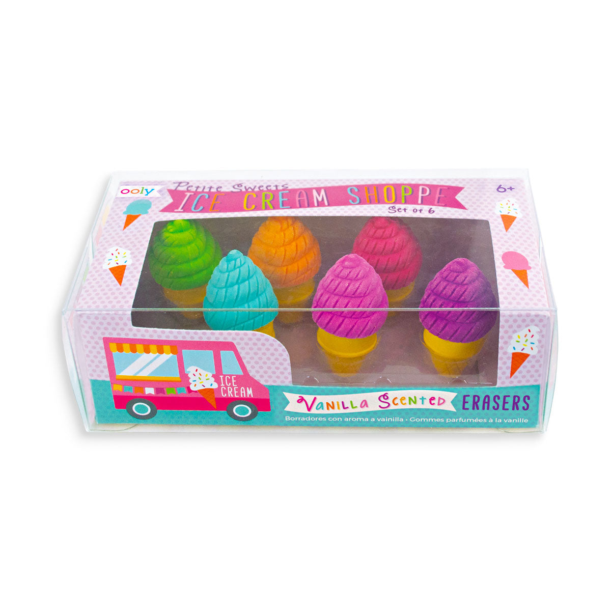 Ice Cream Shoppe Puzzle Eraser Set