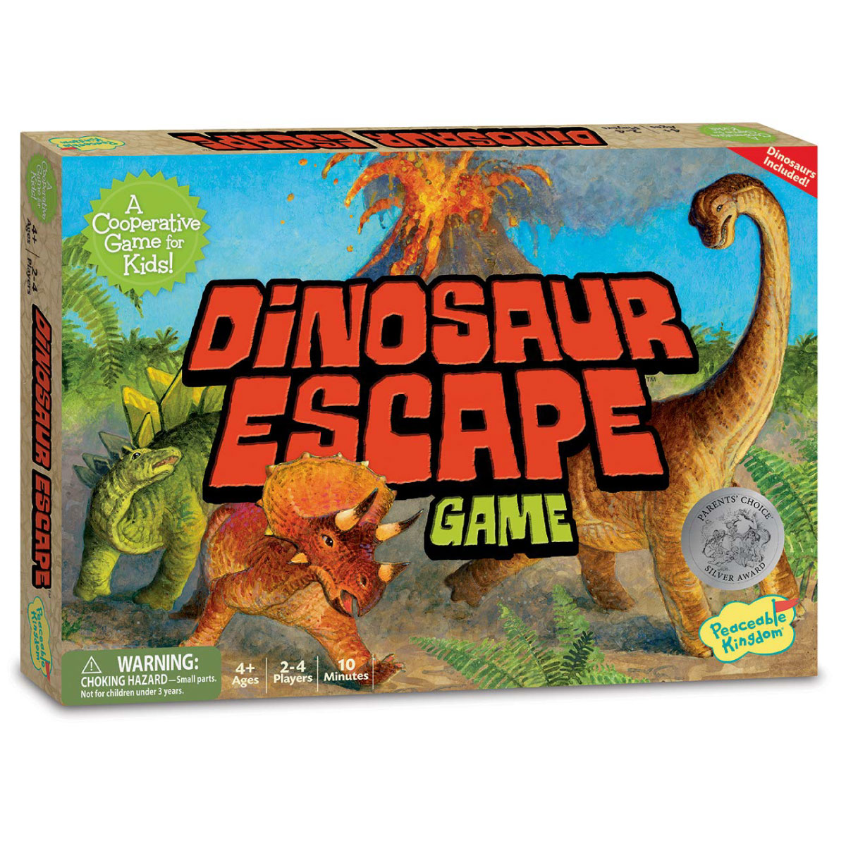 Dinosaur Escape from Peaceable Kingdom