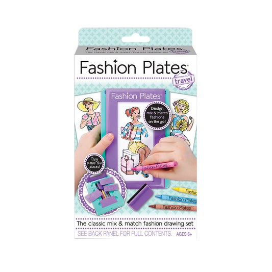 Fashion Plates Travel Set