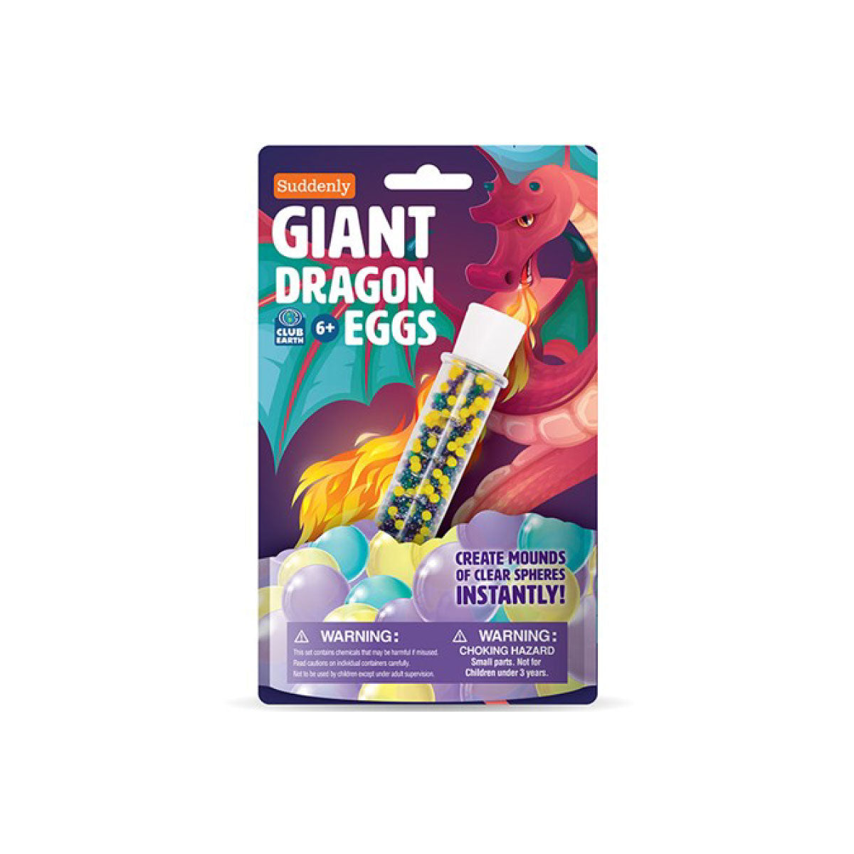 Suddenly Giant Dragon Eggs - Just Add Water! From Play Vision