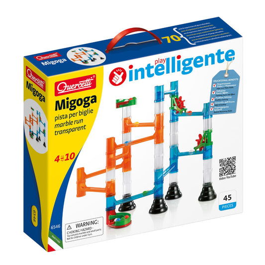 Migoga Transparent Marble Run from Quercetti