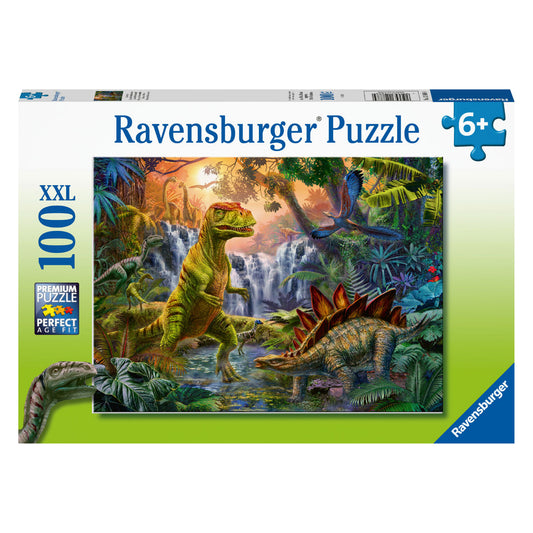 Prehistoric Oasis 100 pc XXL Jigsaw Puzzle from Ravensburger