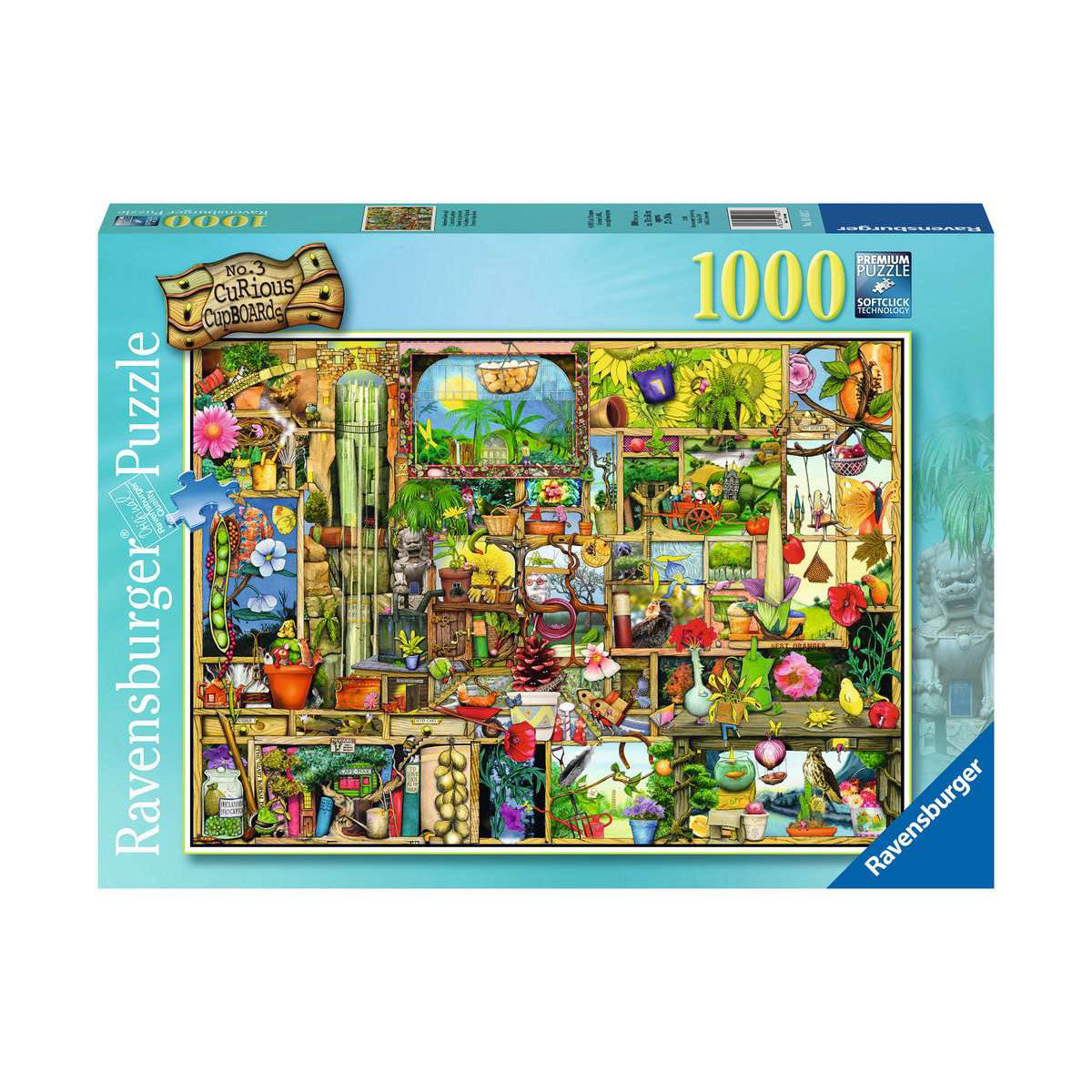The Gardener’s Cupboard - Curious Cupboards - 1000 pc Ravensburger Jigsaw Puzzle