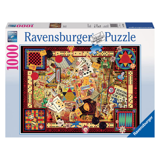 Vintage Games - 1000 pc Ravensburger Jigsaw