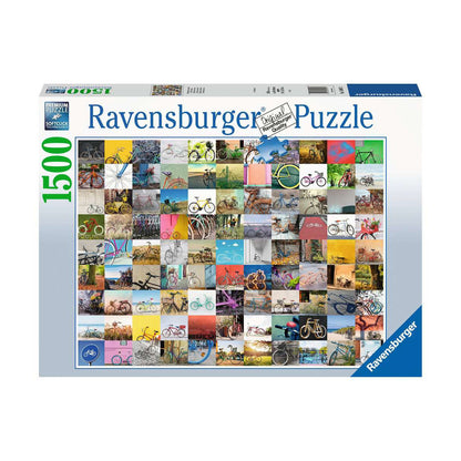 99 Bicycles - 1500 pc Ravensburger Jigsaw Puzzle