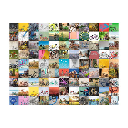 99 Bicycles - 1500 pc Ravensburger Jigsaw Puzzle