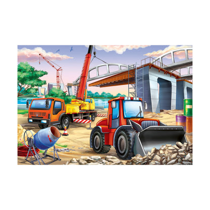 Construction & Cars 2 x 24pc Jigsaw Puzzles from Ravensburger