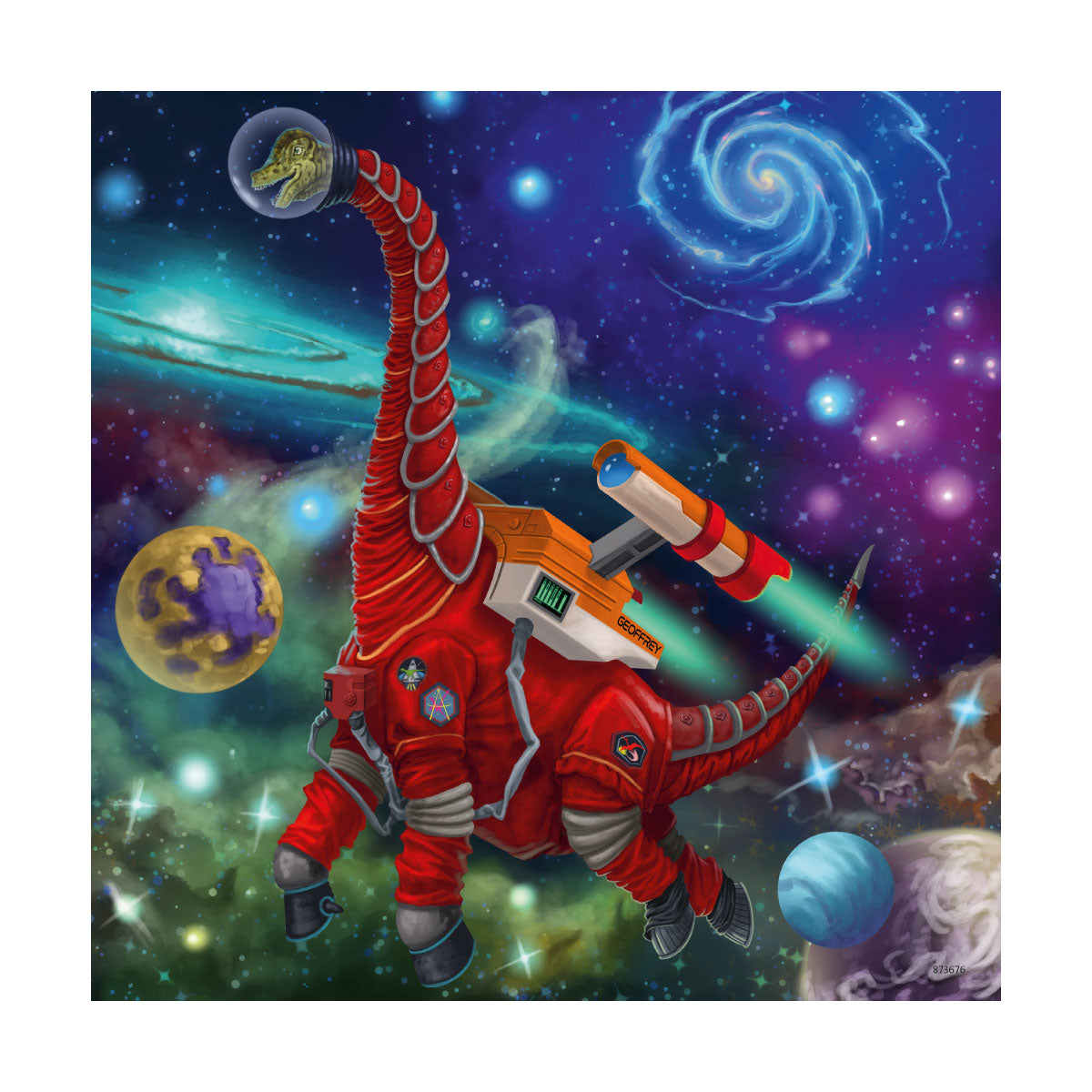 Dinosaurs in Space 3 x 49pc Jigsaw Puzzles from Ravensburger
